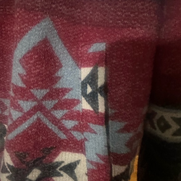 Zenana Aztec Print Shacket - Picture 2 of 4